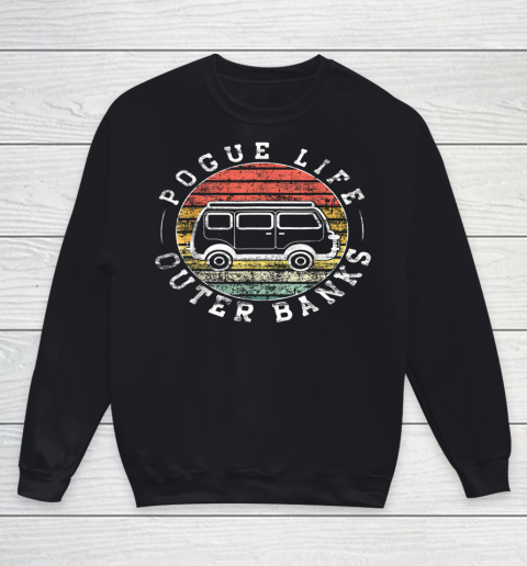 Outer Banks Pogue Life Outer Banks Surf Van Obx Beach Youth Sweatshirt