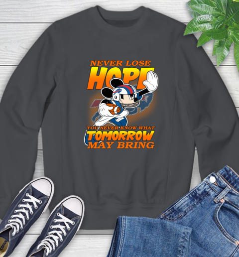 Buffalo Bills NFL Football Mickey Disney Never Lose Hope (1) Sweatshirt 6