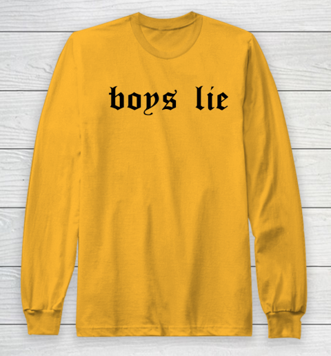 Boys Lie Long Sleeve T-Shirt 2