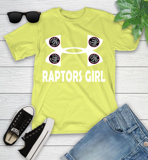 NBA Toronto Raptors Girl Under Armour Basketball Sports Youth T-Shirt 10