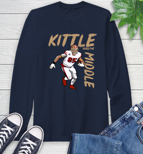 George Kittle Kittle Over the Middle San Francisco Shirt 61
