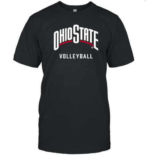 Ohio State Buckeyes Volleyball Black T-Shirt