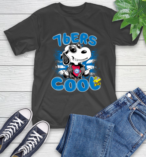 NBA Basketball Philadelphia 76ers Cool Snoopy Shirt T-Shirt