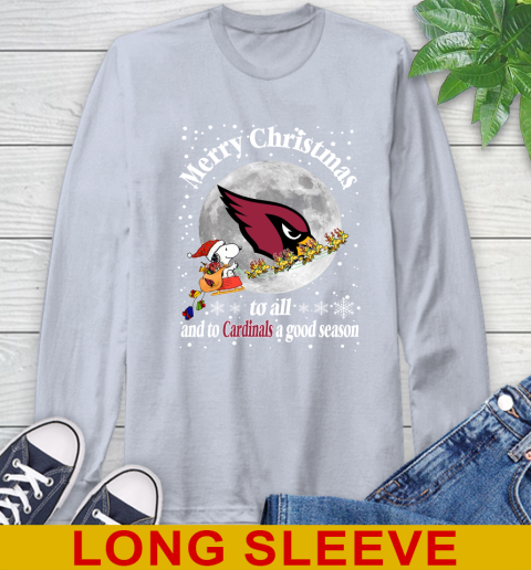 Arizona Cardinals Merry Christmas To All And To Cardinals A Good Season NFL Football Sports Long Sleeve T-Shirt 6