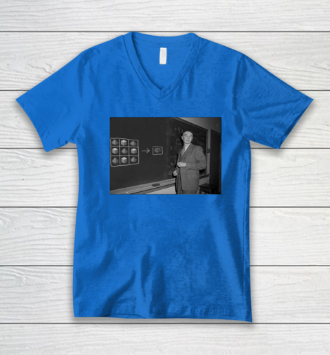Funny Nuclear Equations Oppenheimer Minecraft V-Neck T-Shirt 4