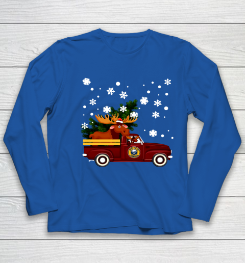 Buffalo Sabres Bring Christmas Home NHL Youth Long Sleeve 7