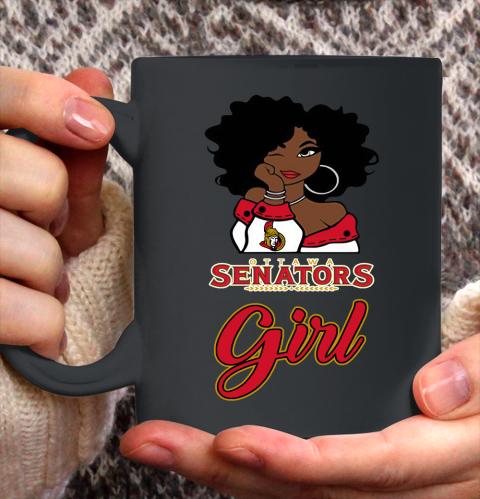 Ottawa Senators Girl NHL Ceramic Mug 11oz 3