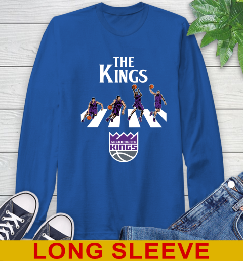 NBA Basketball Sacramento Kings The Beatles Rock Band Shirt Long Sleeve T-Shirt 11
