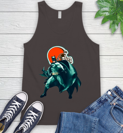 NFL Batman Football Sports Cleveland Browns Tank Top 7