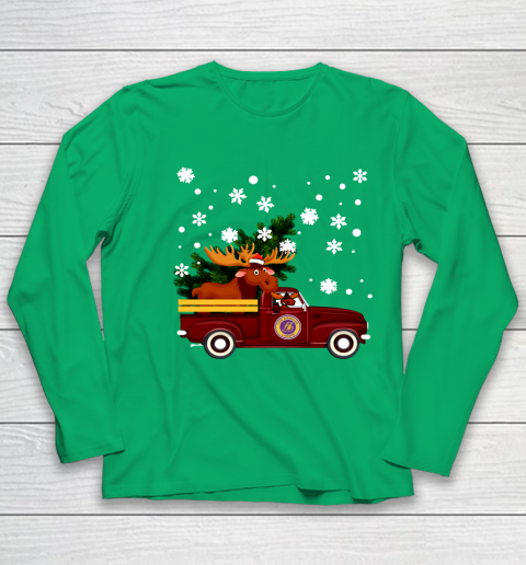 Los Angeles Lakers Bring Christmas Home NBA Youth Long Sleeve 4