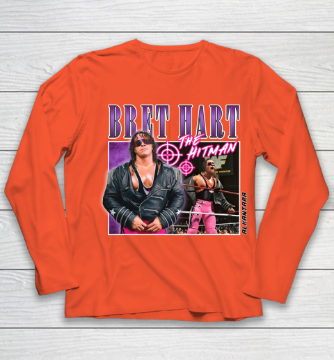 Bret Hart The Hitman Youth Long Sleeve 3