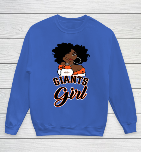 San Francisco Giantss Girl MLB Youth Sweatshirt 8