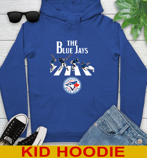 MLB Baseball Toronto Blue Jays The Beatles Rock Band Shirt Youth Hoodie 10