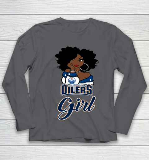 Edmonton Oilers Girl NHL Youth Long Sleeve 8
