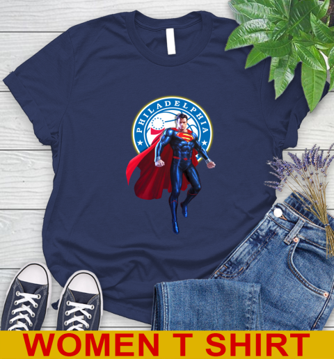 NBA Awesome Superman Basketball Sports Philadelphia 76ers 100
