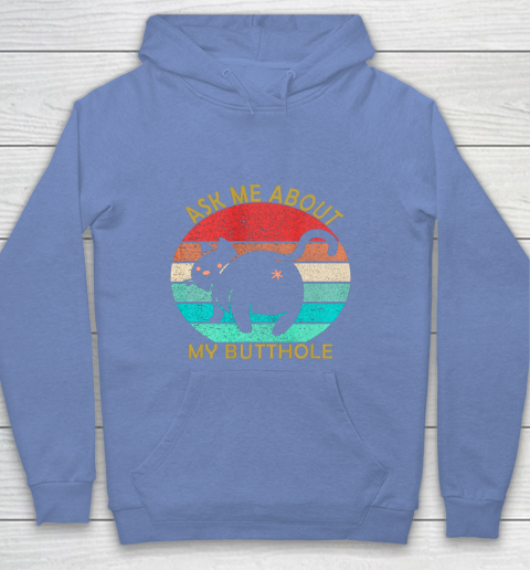Funny Cat Kitten Tee Ask me about my BUTTHOLE Youth Hoodie - Image 9