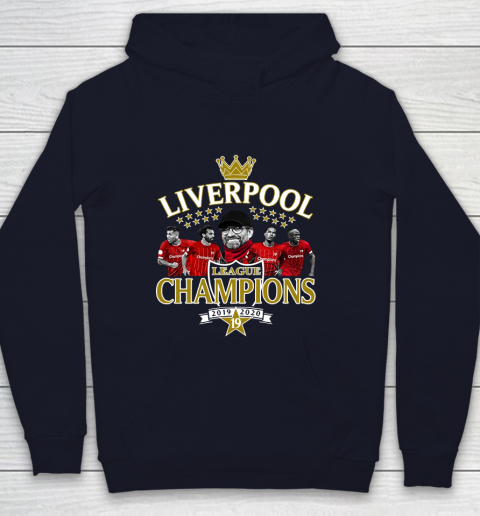 Liverpool champions sale hoodie 2020