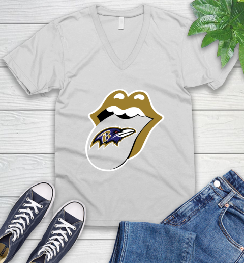 Baltimore Ravens NFL Football Lips I Root For My Team Adoring Fan 49