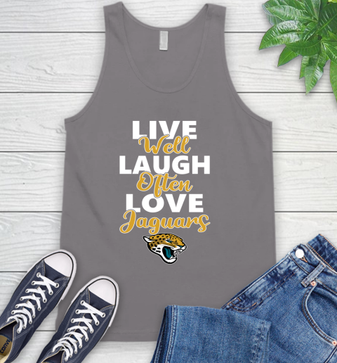 NFL Football Jacksonville Jaguars Live Well Laugh Often Love Shirt Tank Top 6