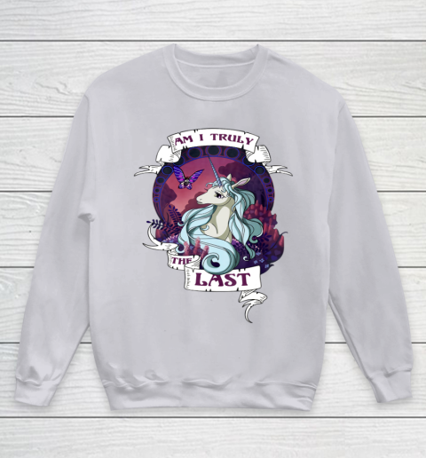 I am truly the last unicorn Youth Sweatshirt 3