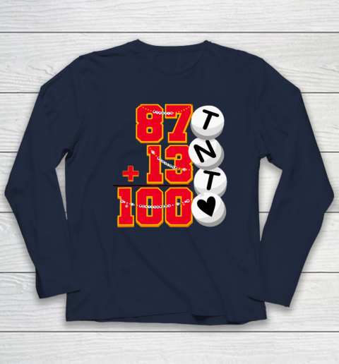Cute 87  13 = 100 days of school Taylor 100th Day Of School Long Sleeve T-Shirt 2