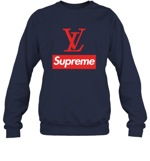 Louis Vuitton Supreme Unisex Sweatshirt