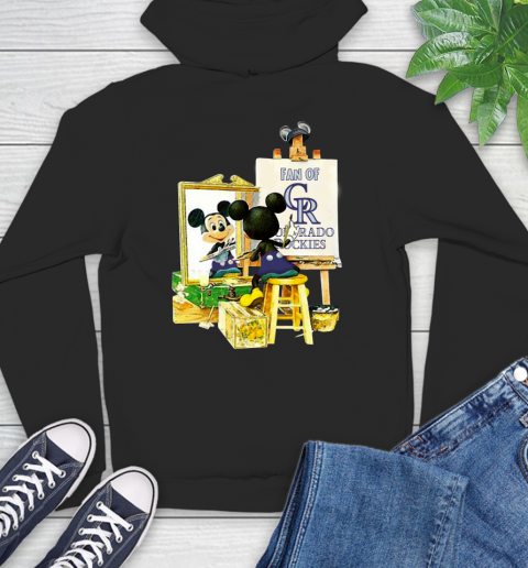MLB Baseball Colorado Rockies Mickey Drawing Shirt 13