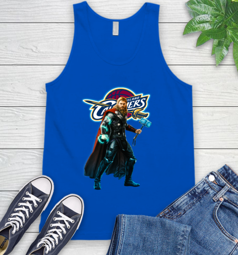 NBA Thor Avengers Endgame Basketball Cleveland Cavaliers Tank Top 5