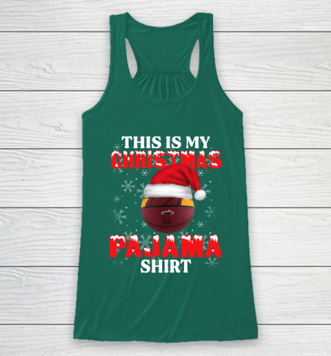 Miami Heat This Is My Christmas Pajama Shirt NBA Racerback Tank 5