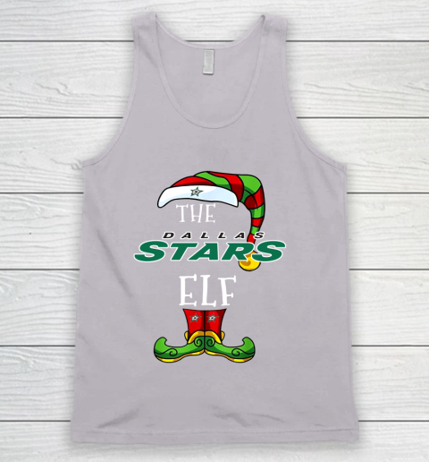 Dallas Stars Christmas ELF Funny NHL Tank Top 3