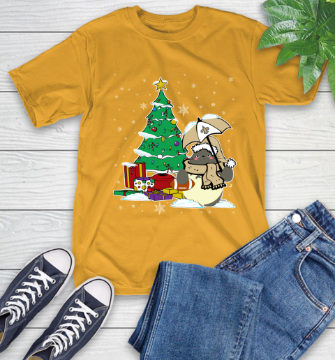 New Orleans Saints NFL Football Cute Tonari No Totoro Christmas Sports T-Shirt 2