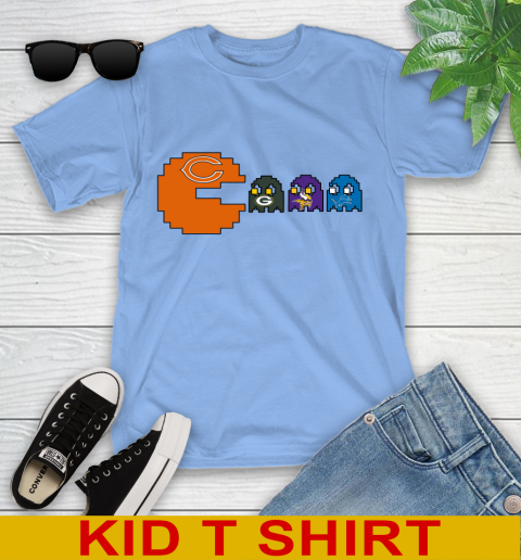 Chicago Bears NFL Football Pac Man Champion Youth T-Shirt 11