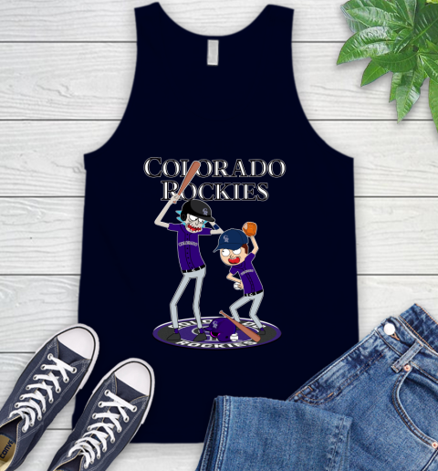 MLB Colorado Rockies Rick And Morty Baseball 72