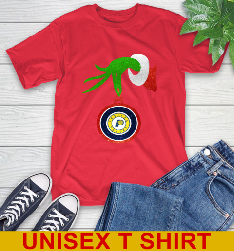 Indiana Pacers Grinch Merry Christmas NBA Basketball T-Shirt 10