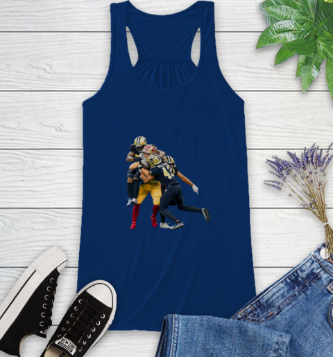 Sprint Football San Francisco 49ers And New Orleans Saints Shirts 44