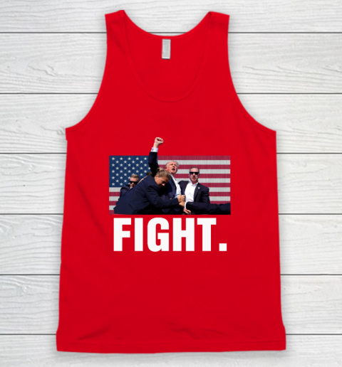 Trump Shooting Shirt Old Row Trump Fight Tank Top 4