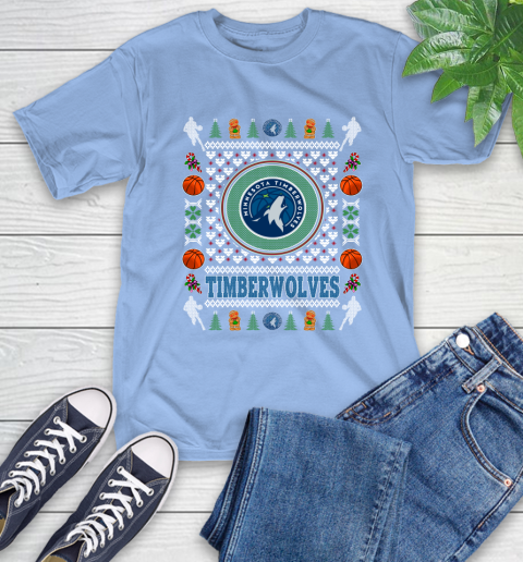 Minnesota Timberwolves Merry Christmas NBA Basketball Loyal Fan Ugly Shirt 12