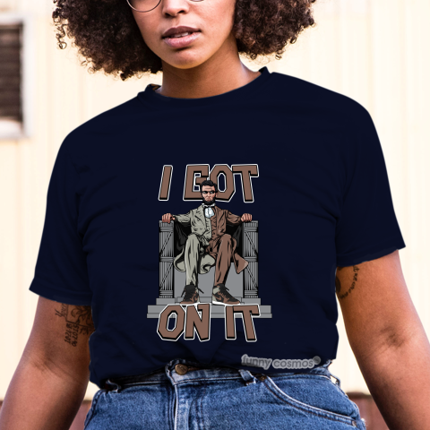 Air Jordan 1 Patina Matching Sneaker Tshirt Lincoln Black and Brown Jordan Shirt