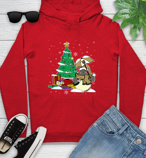 Vegas Golden Knights NHL Hockey Cute Tonari No Totoro Christmas Sports Youth Hoodie 12