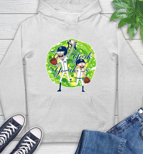 MLB New York Yankees Rick And Morty Baseball Sports Hoodie