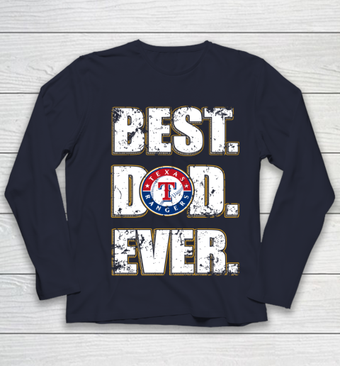 MLB Texas Rangers Baseball Best Dad 