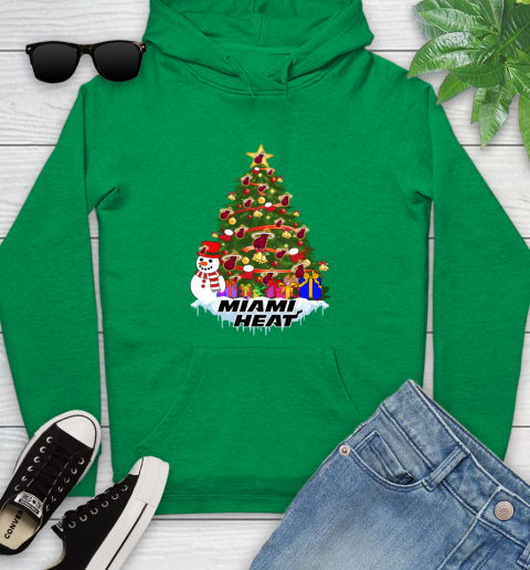 Miami Heat Merry Christmas NBA Basketball Sports Youth Hoodie 7