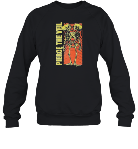 Pierce The Veil Conjoined Skeleton Sweatshirt