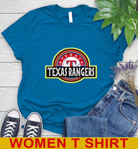 MLB Texas Rangers Jurassic Park Dinosaur Movie Baseball Sports 95