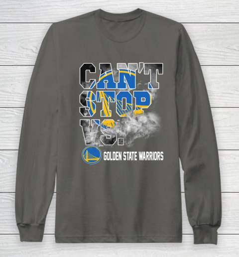 NBA Golden State Warriors Basketball Can't Stop Vs Long Sleeve T-Shirt 5