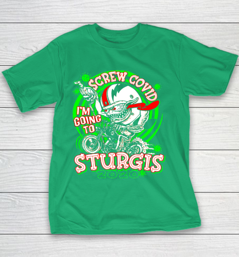 Screw Covid I'm Going to Sturgis 2020 Youth T-Shirt 3