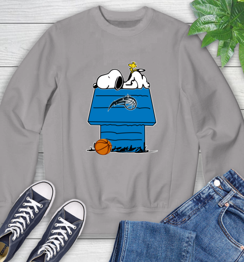 Orlando Magic NBA Basketball Snoopy Woodstock The Peanuts Movie Sweatshirt 5