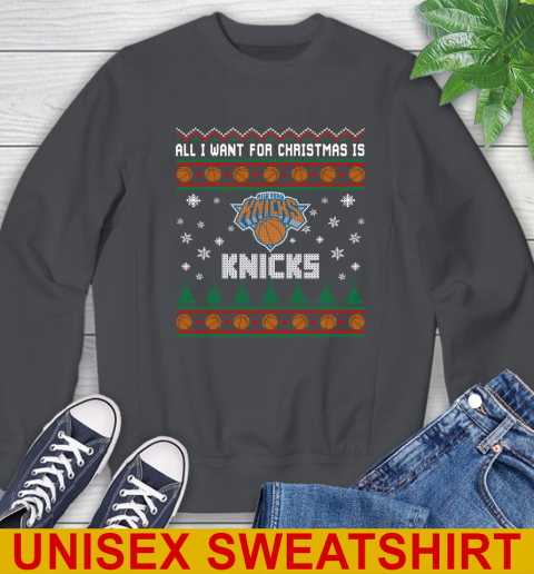 NBA Basketball All I Want For Christmas Is New York Knicks 31