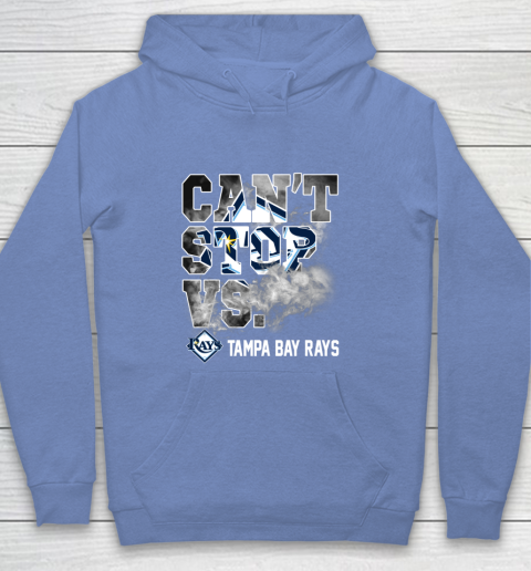 MLB Tampa Bay Rays Baseball Can't Stop Vs Rays Youth Hoodie 8
