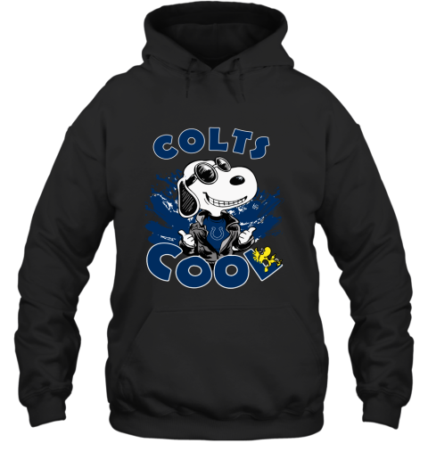 Indianapolis Colts Snoopy Joe Cool We're Awesome Hoodie
